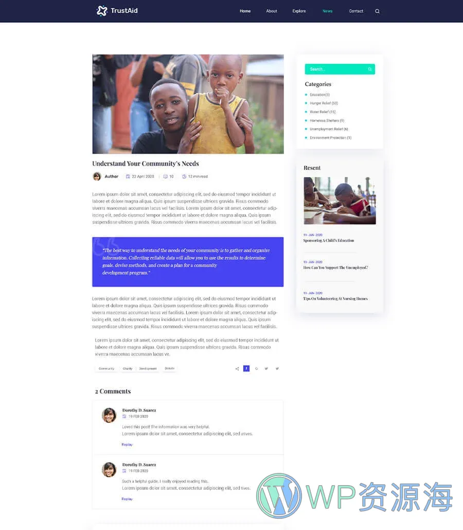 TrustAid News Details