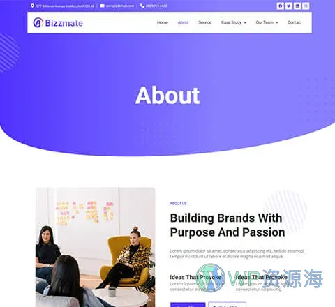 Bizzmate Agency About Page