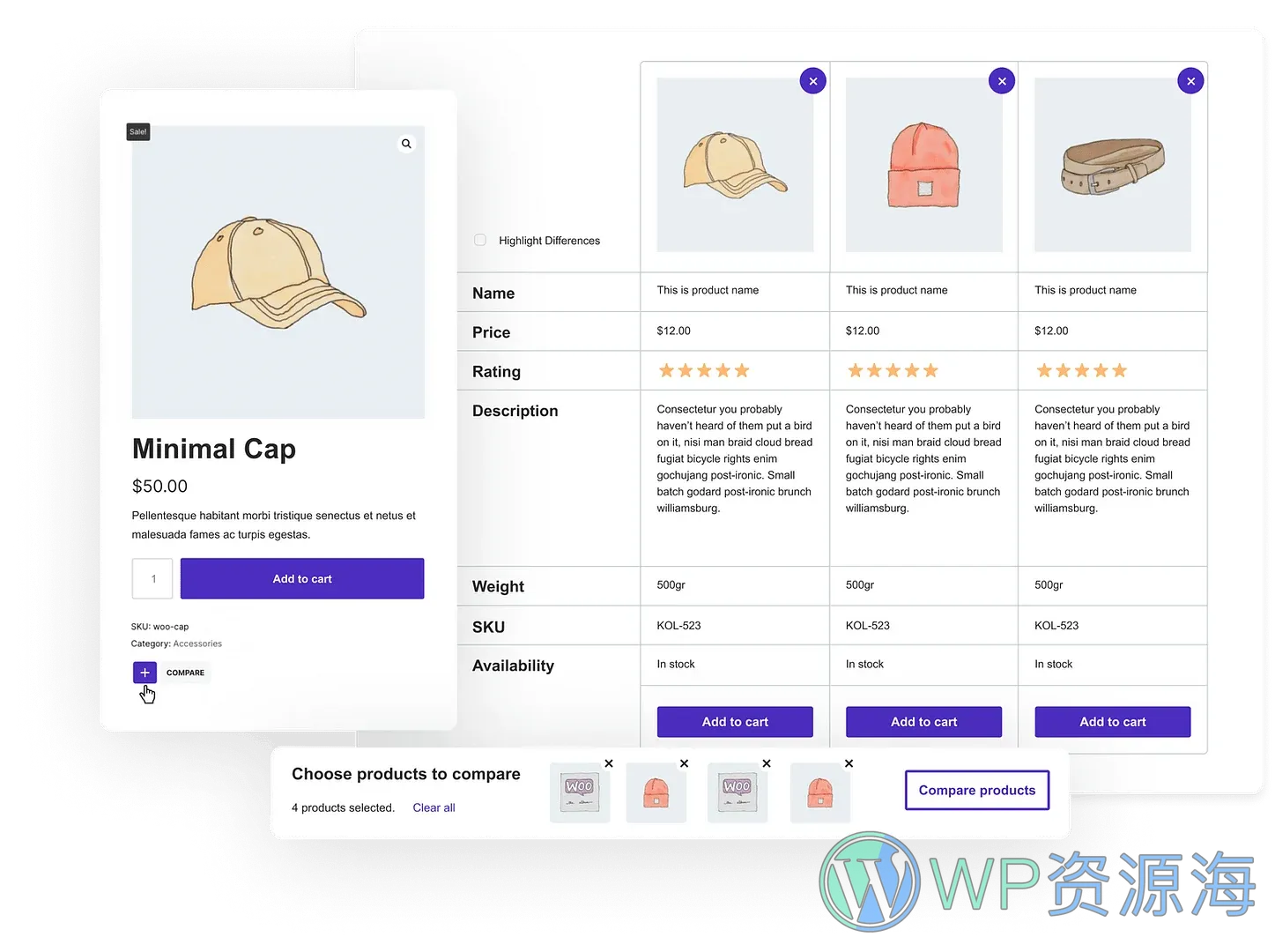 Sparks For Woocommerce 电商转化工具 WordPress 插件插图2-WP资源海 Sparks For Woocommerce 电商转化工具 WordPress 插件