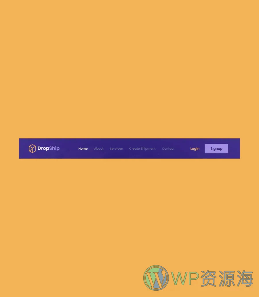 物流快递服务Gutenberg网站模板_一键导入快速建站插图6-WP资源海 Dropship Header Section For Gutenberg