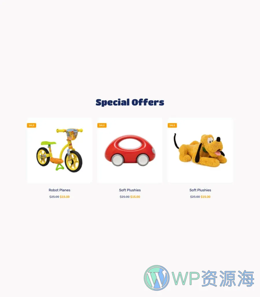 Fun Zone Offer Product Section For Gutenberg