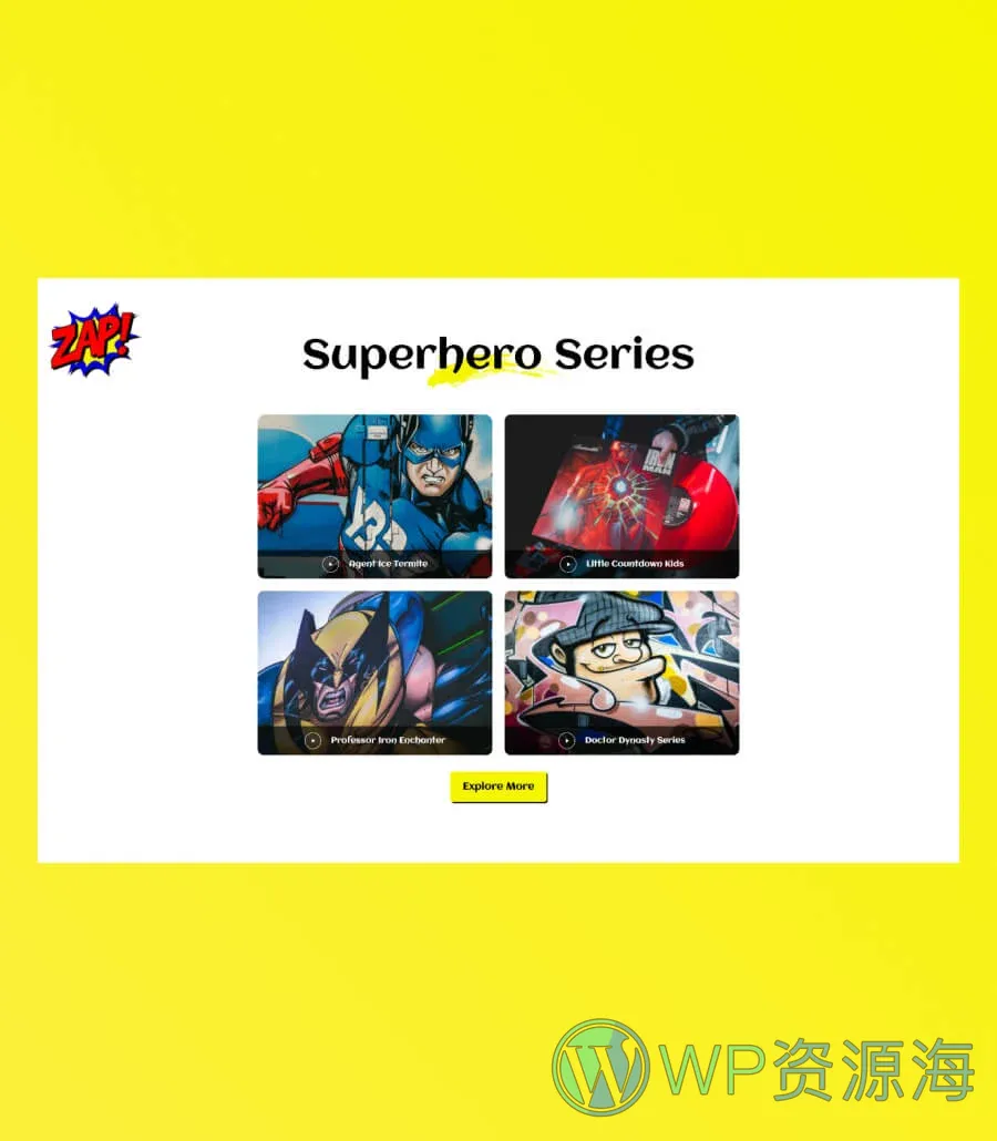 Zoomics Video Gallery Section For Guenberg