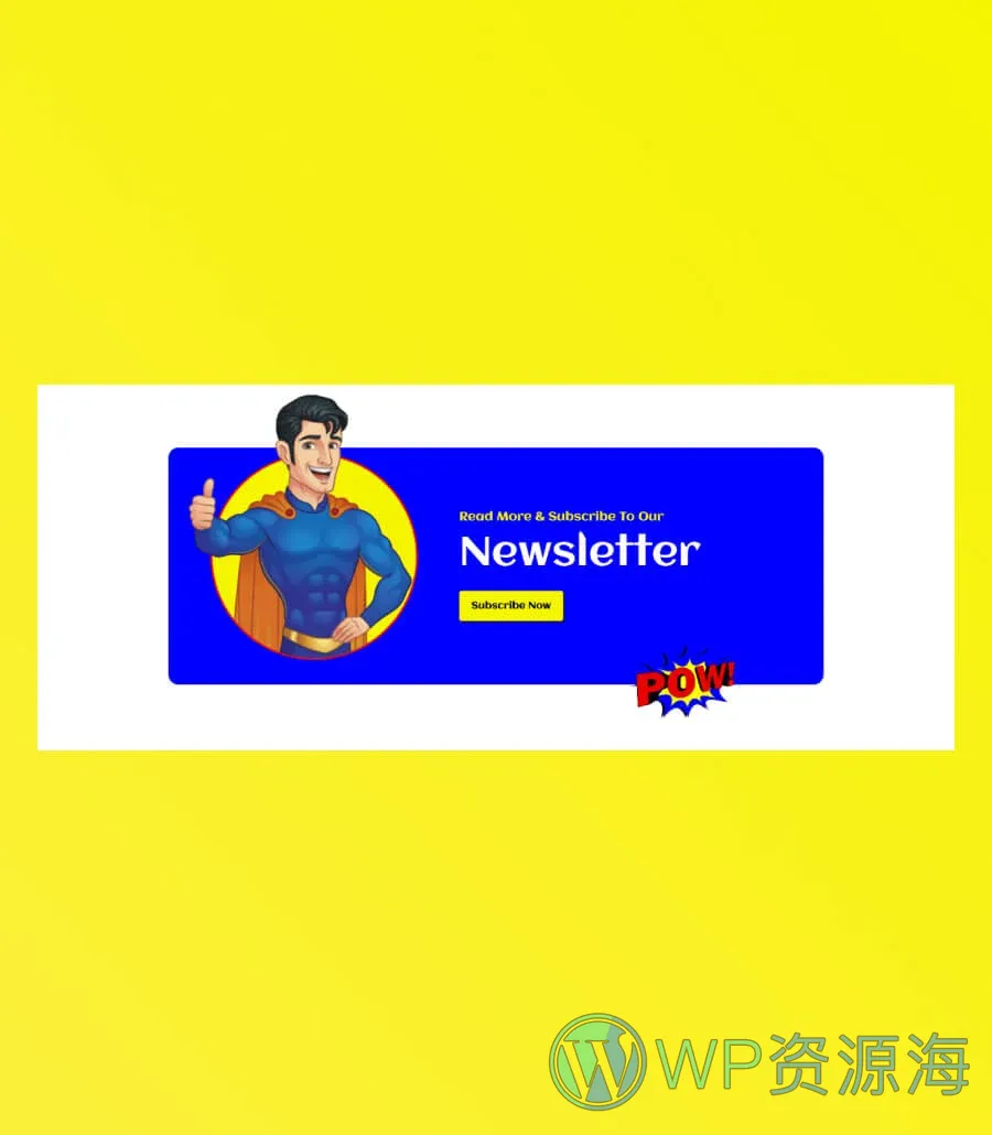 Zoomics Newsletter Section For Gutenberg