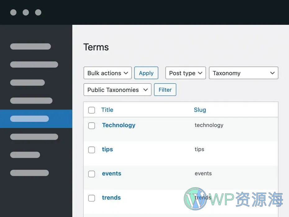 TaxoPress Pro 分类法管理 WordPress 插件插图2-WP资源海 TaxoPress Pro 分类法管理 WordPress 插件