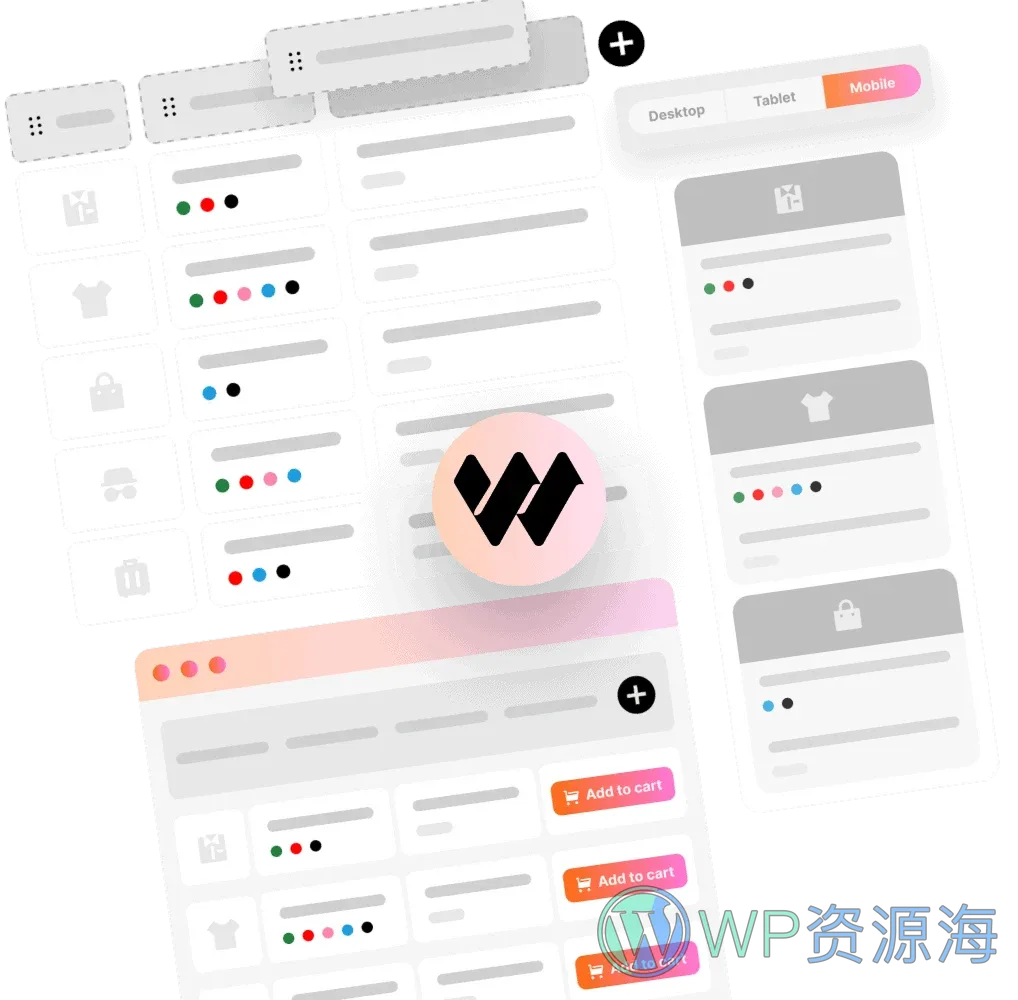 WooBeWoo WooCommerce Product Table Pro 产品目录展示 WordPress 插件插图-WP资源海 img-product-table