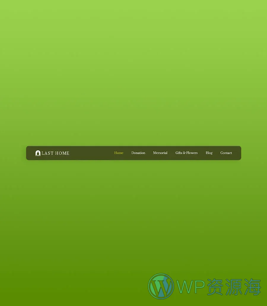殡仪服务Gutenberg网站模板_一键导入快速建站插图9-WP资源海 Last Home Header Section For Gutenberg