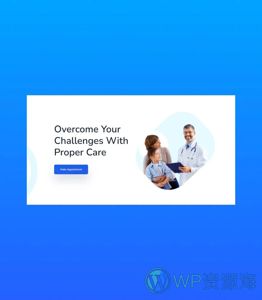 Holistic Wellness Hero Section For Gutenberg