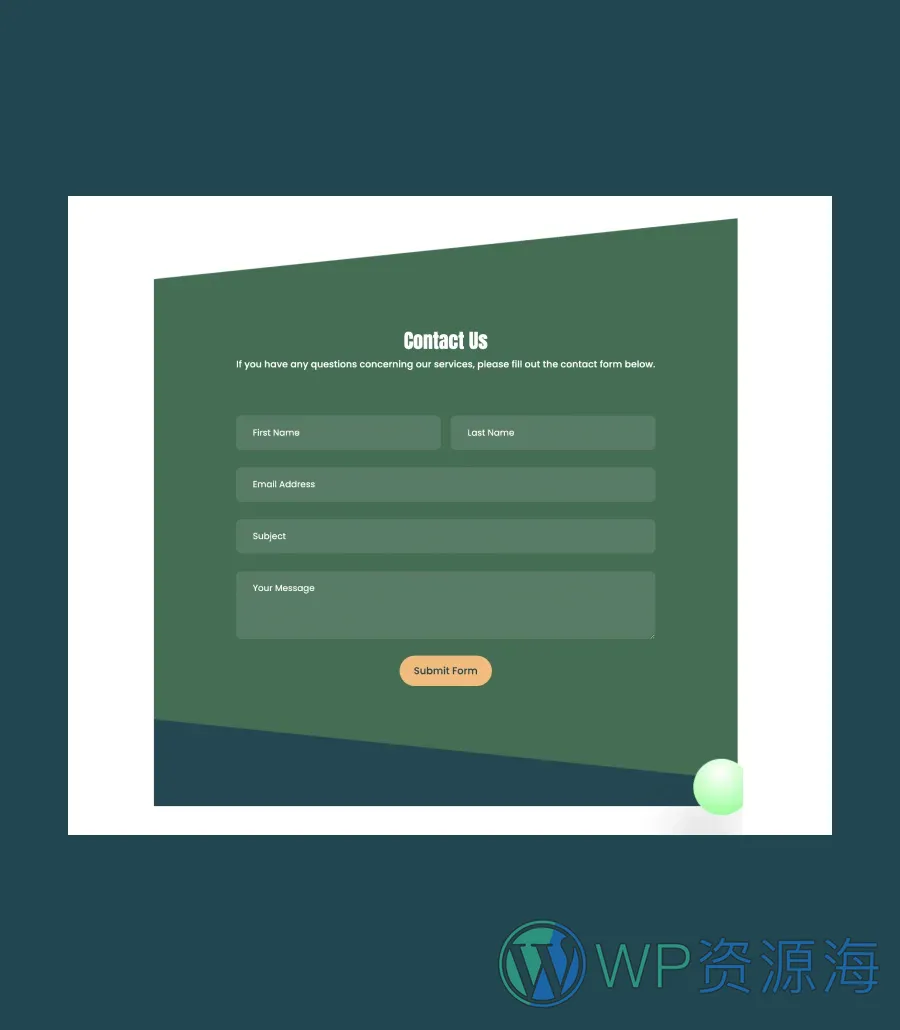 促销落地页Elementor网站模板_一键导入快速建站插图4-WP资源海 CyberCred Contact Section