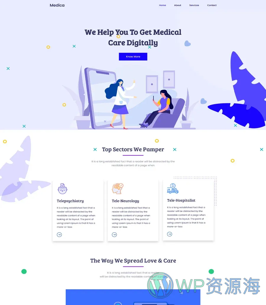Medica Home Page For Gutenberg