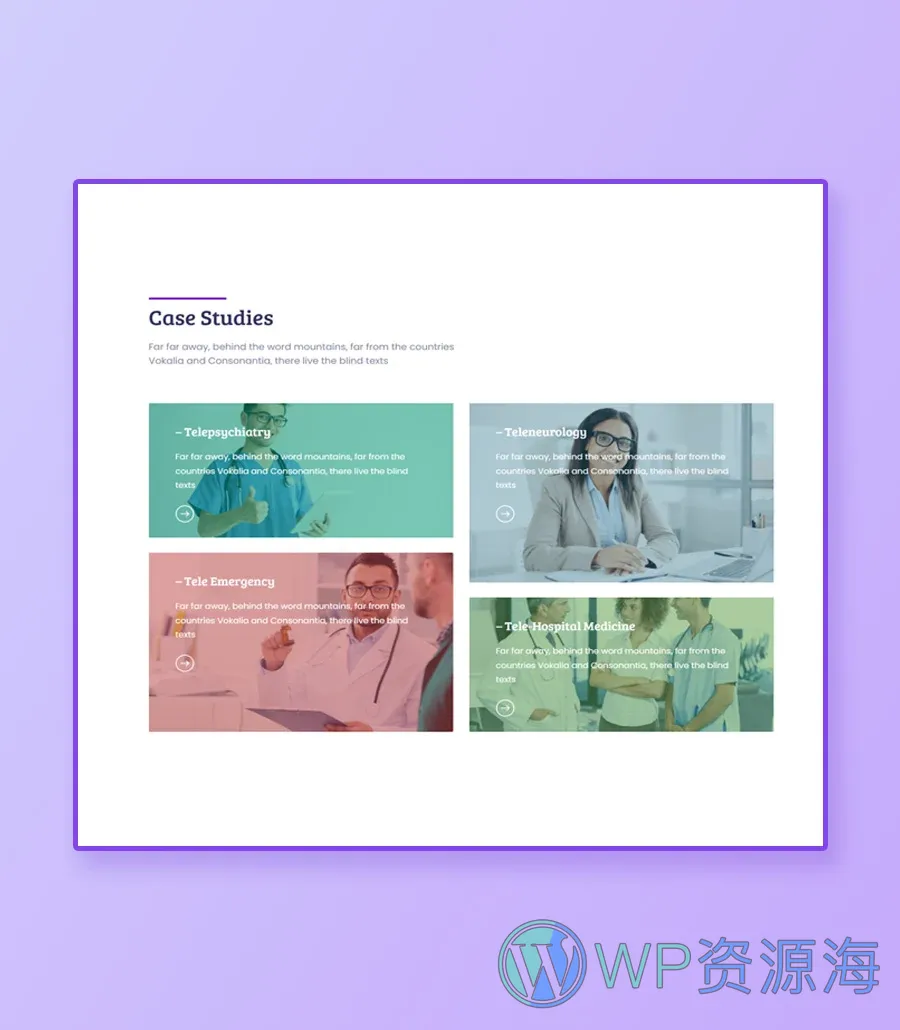 Medica Case Studies Section For Gutenberg